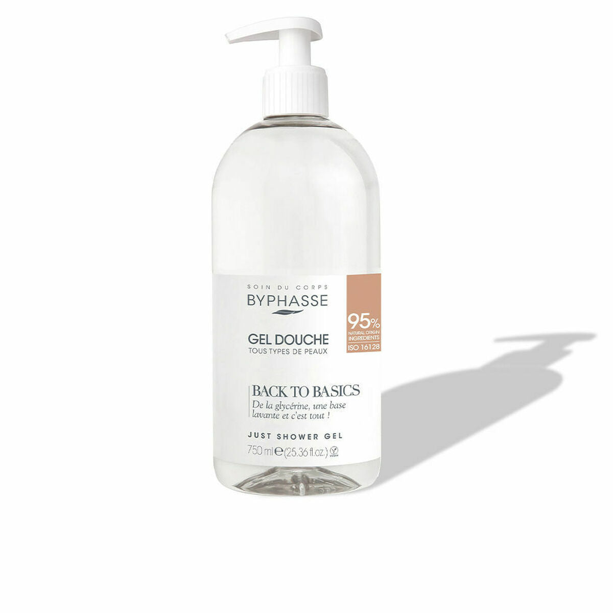 Shower Gel Back to Basics (750 ml) - Byphasse Maroc - Aylal Beauty