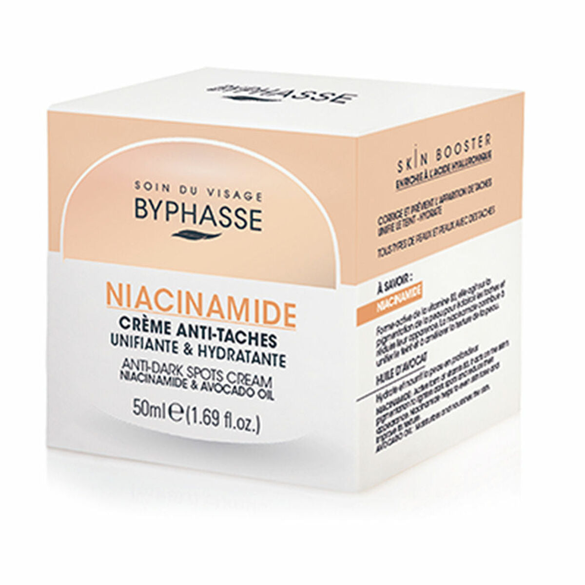 Anti-Brown Spot Cream Byphasse Niacinamide Anti-stain 50 ml | Byphasse | Aylal Beauty