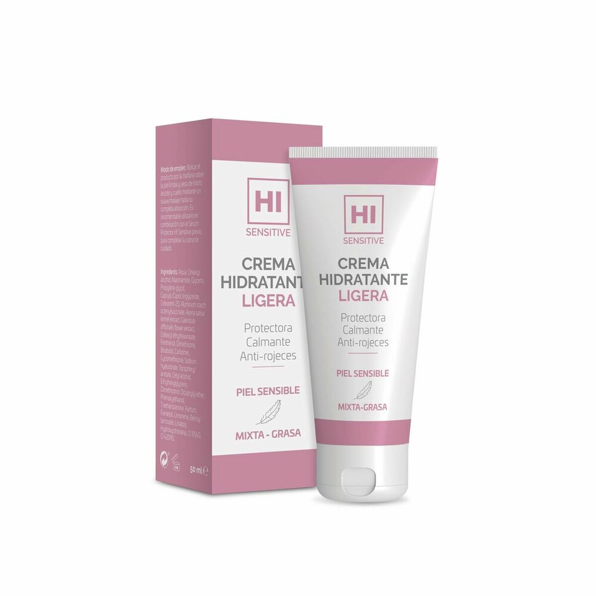 Hydrating Facial Cream Hi Sensitive Ligera 92502 30 ml - Redumodel Maroc - Aylal Beauty