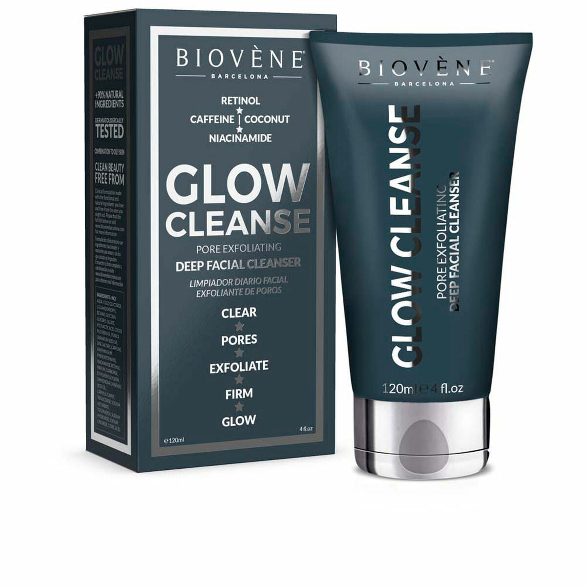 Cleansing Cream Biovène Glow Cleanse 120 ml | Biovène | Aylal Beauty