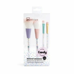 Set of Make-up Brushes Candy (4 pcs) - IDC Institute Maroc - Aylal Beauty