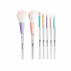 Set of Make-up Brushes Synthetic (7 pcs) - IDC Institute Maroc - Aylal Beauty