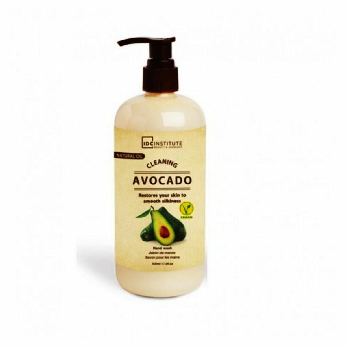 Hand Soap Dispenser Avocado 240 ml (500 ml) - IDC Institute Maroc - Aylal Beauty