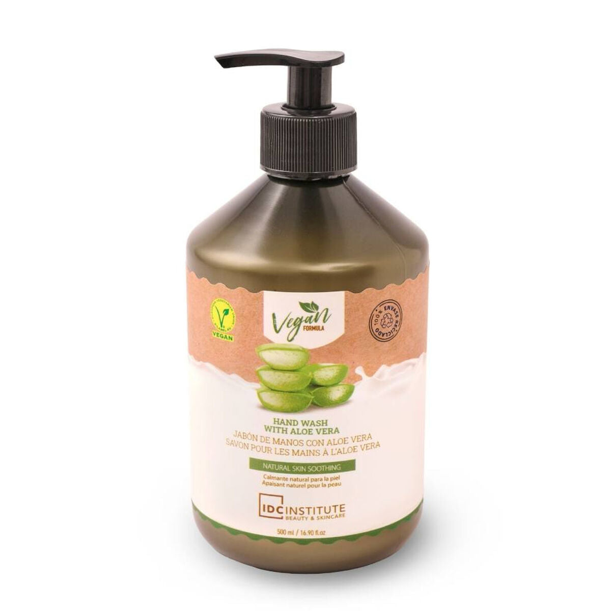 Hand Soap Dispenser IDC Institute Aloe Vera (500 ml) - IDC Institute Maroc - Aylal Beauty