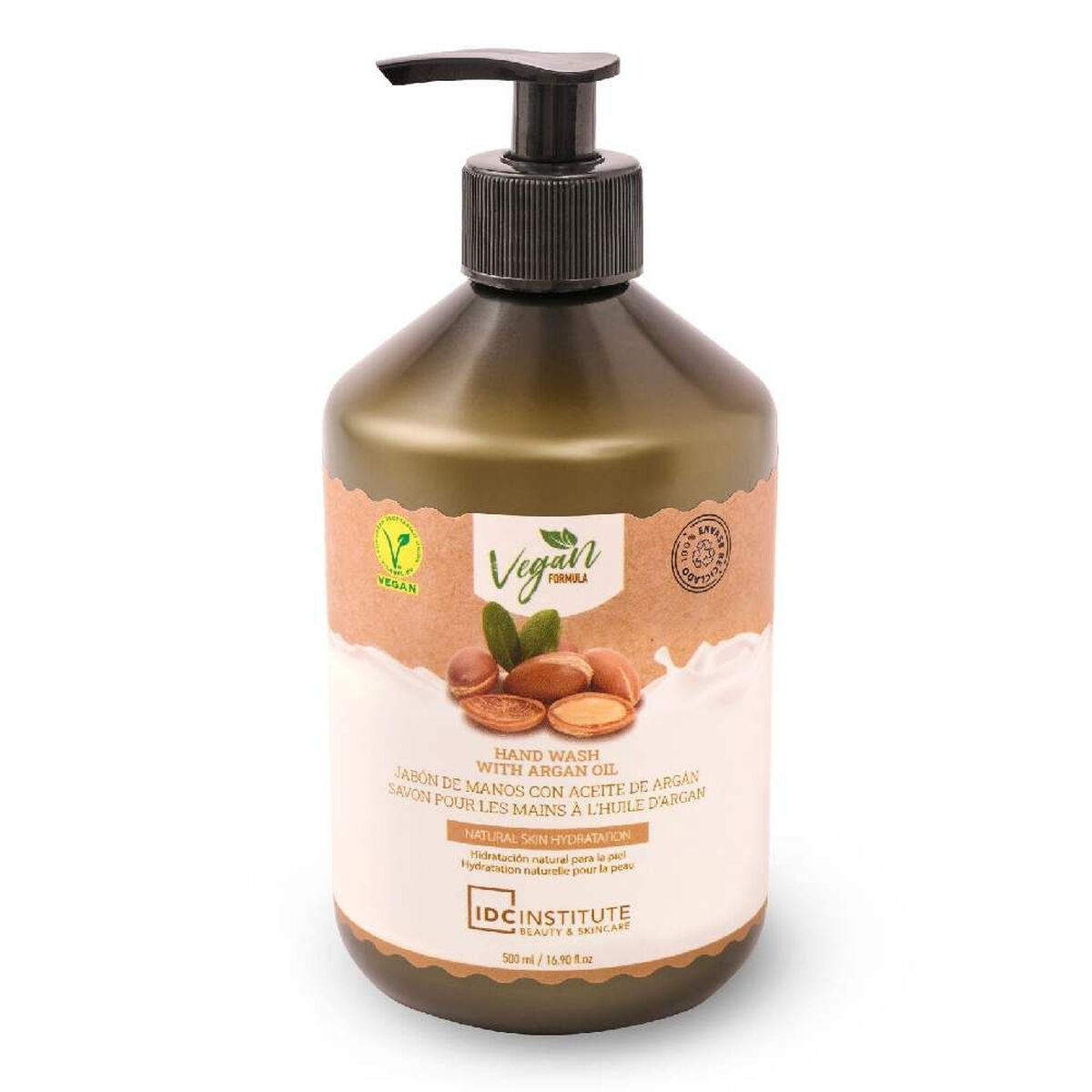 Hand Soap Dispenser IDC Institute 500 ml Argan Oil - IDC Institute Maroc - Aylal Beauty