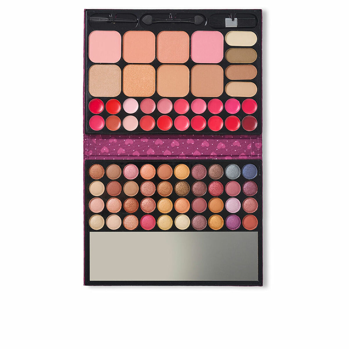 Make-Up Set Eat Sleep Make Uo Repeat Wallet 73 Pieces - Magic Studio Maroc - Aylal Beauty