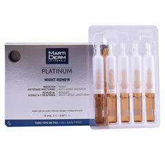Ampoules Martiderm Platinum Night Renew - Martiderm Maroc - Aylal Beauty