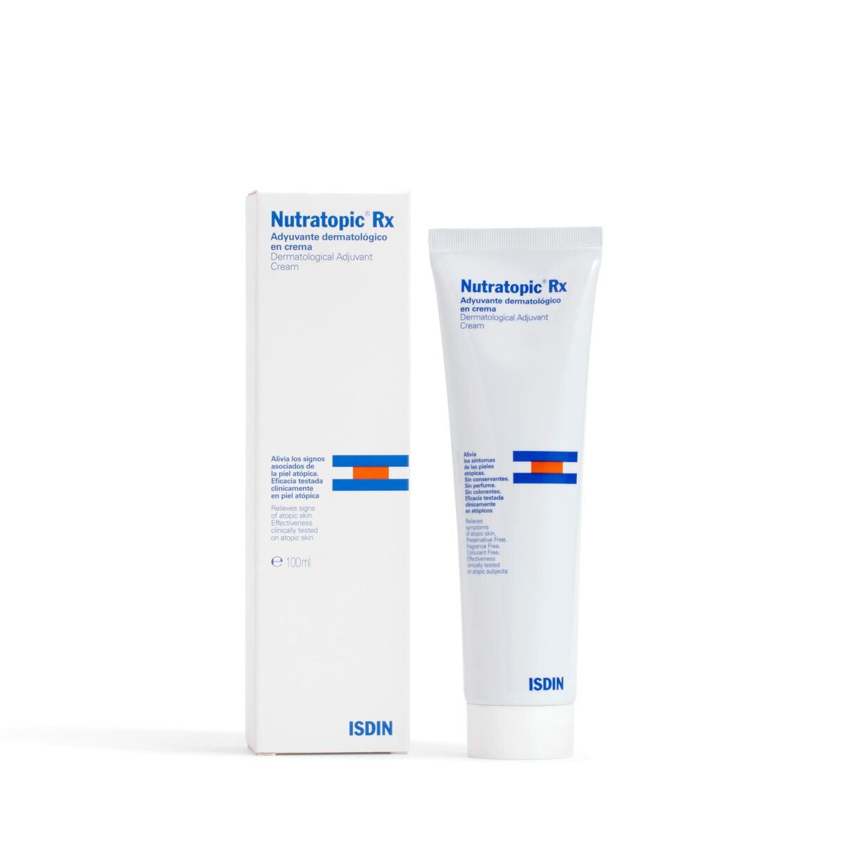 Restorative Cream Nutratopic Rx Atopic skin 100 ml - Isdin Maroc - Aylal Beauty