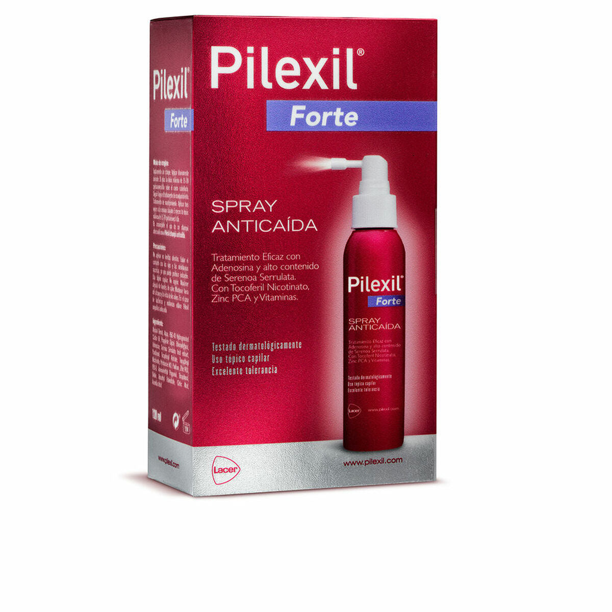 Anti-Hair Loss Spray without Clarifier Forte 120 ml - Pilexil Maroc - Aylal Beauty