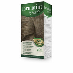 Permanent Dye 7c-Rubio Ceniza Gel - Farmatint Maroc - Aylal Beauty