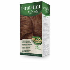 Permanent Dye 7r-Rubio Cobrizo Gel - Farmatint Maroc - Aylal Beauty