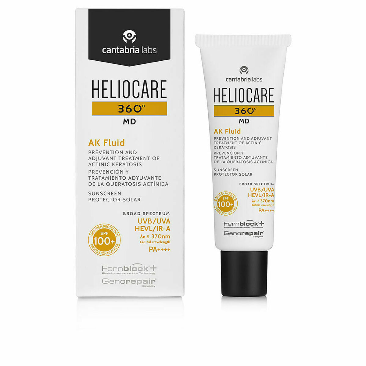 Sun Block Md Ak 50 ml Spf 100 - Heliocare Maroc - Aylal Beauty