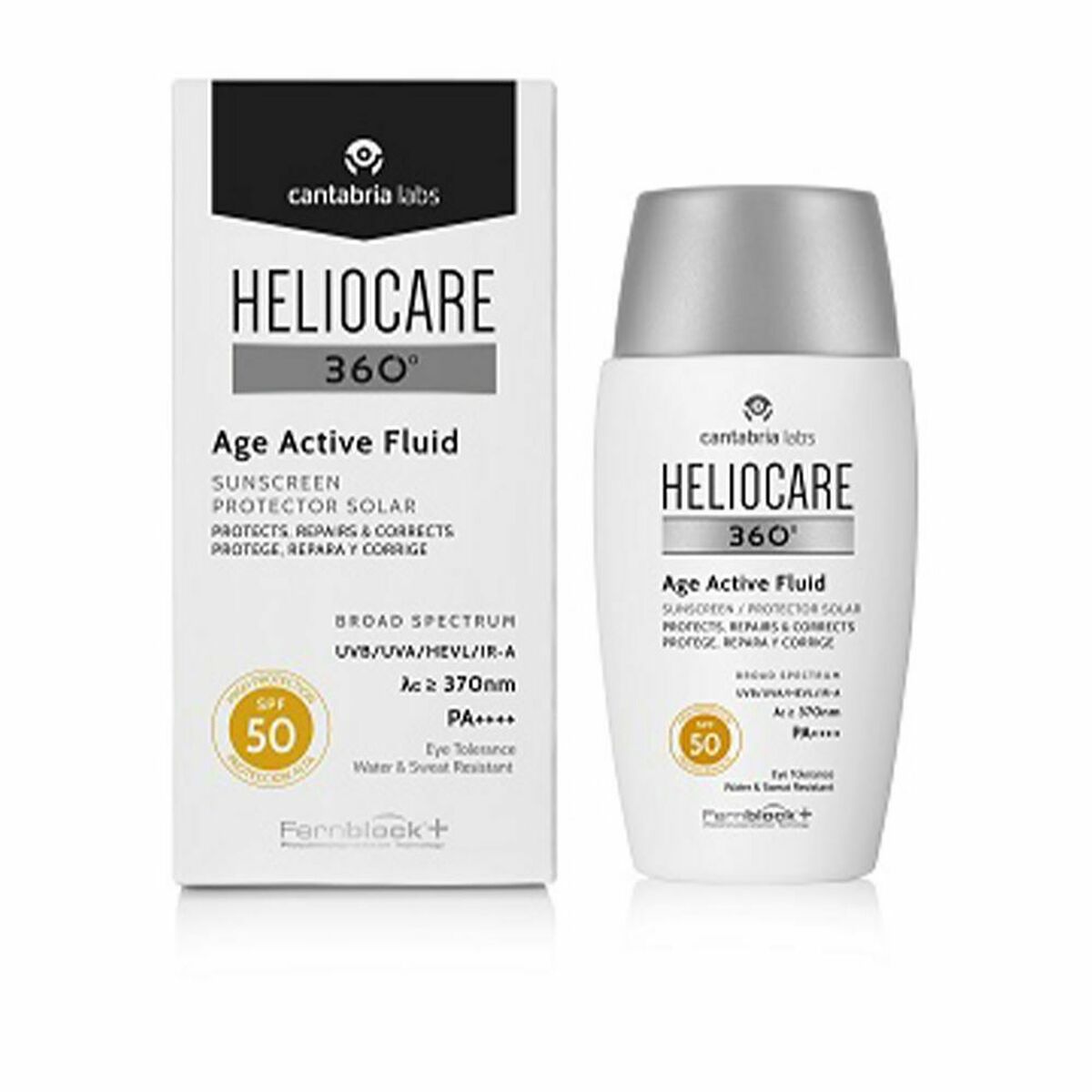 Sun Block 360° Age Active 50 ml Spf 50 - Heliocare Maroc - Aylal Beauty