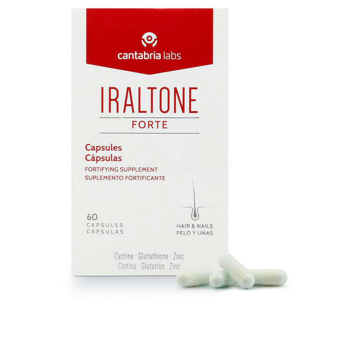 Anti-Hair Loss Treatment Aga Capsules (60 Units) - Iraltone Maroc - Aylal Beauty