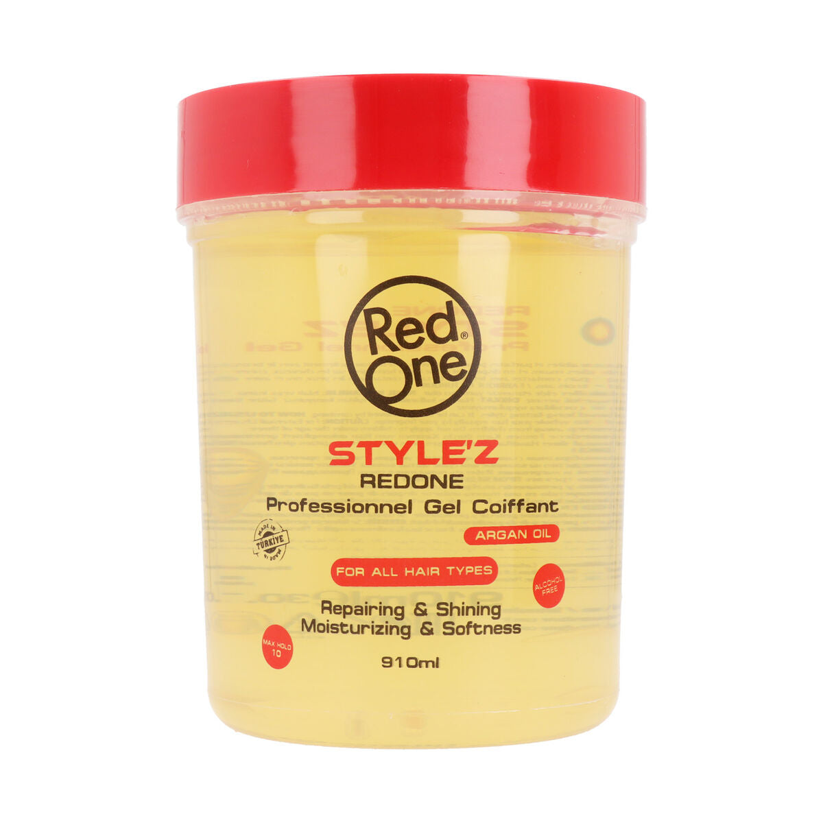 Shaping Gel Style'z Professional Hair Argan Oil 910 ml - Red One Maroc - Aylal Beauty