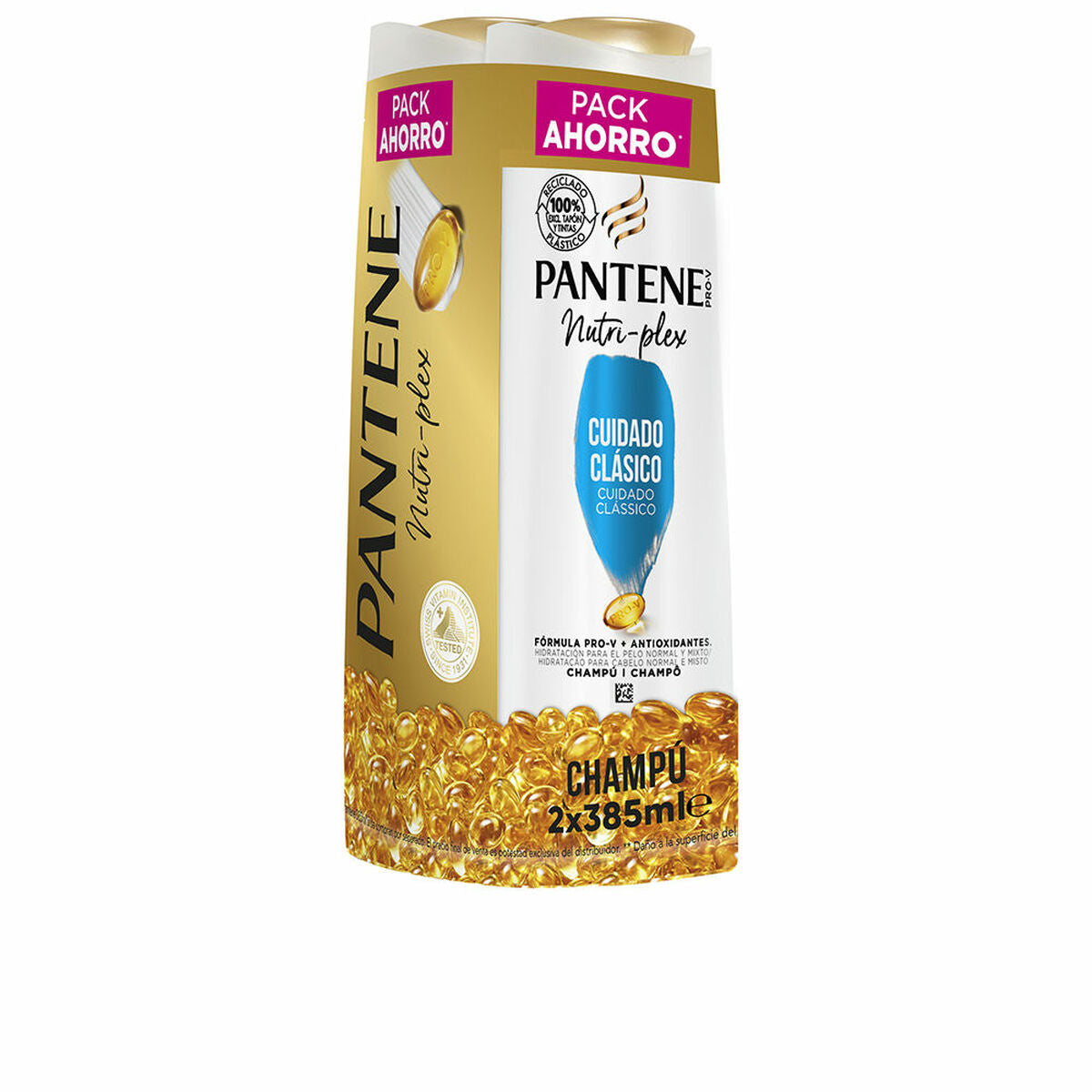 Shampoo Classic 2 x 385 ml - Pantene Maroc - Aylal Beauty