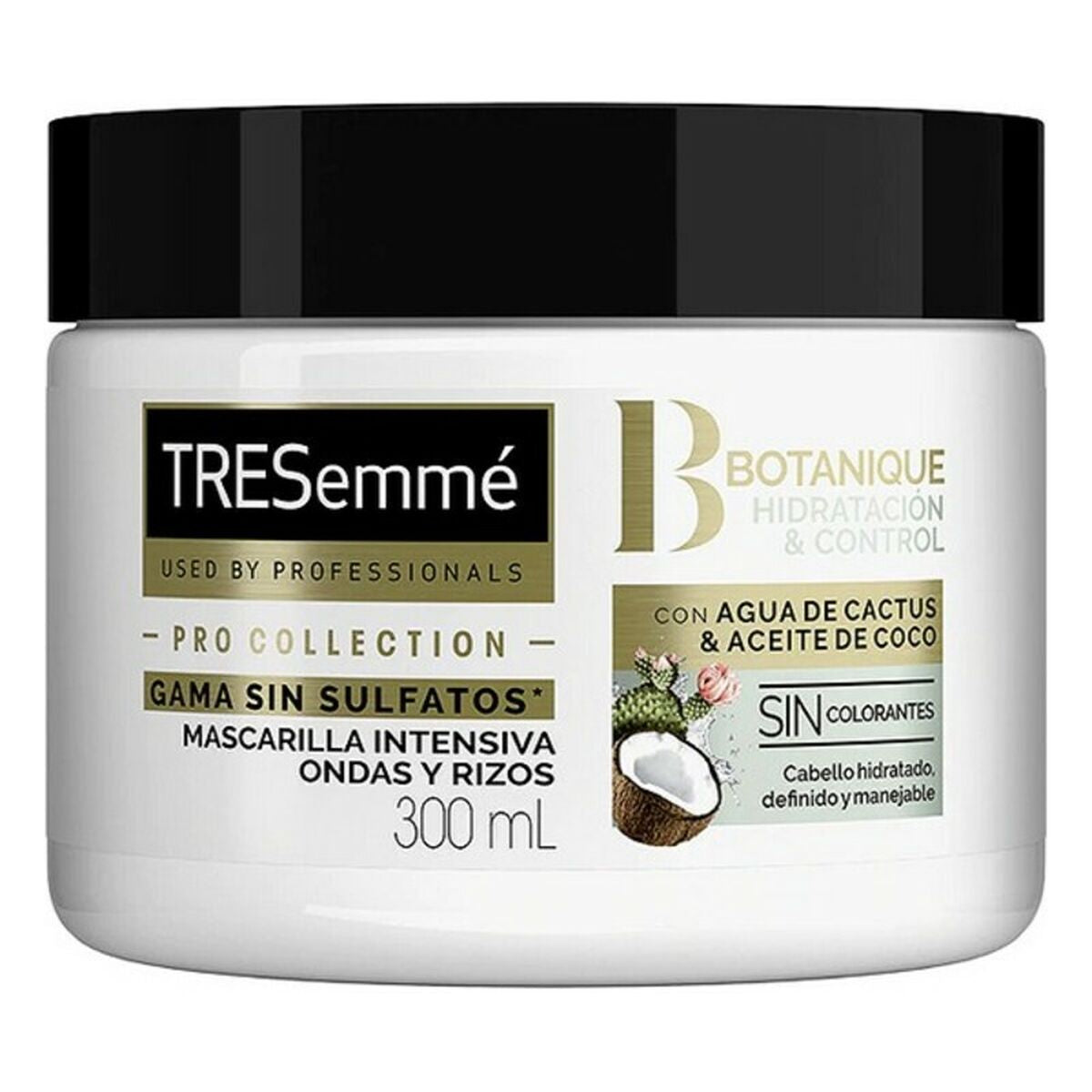 Hair Mask BOTANIQUE AGUA CACTUS & COCO Tresemme Botanique Agua Cactus Coco (300 ml) 300 ml - Tresemme Maroc - Aylal Beauty