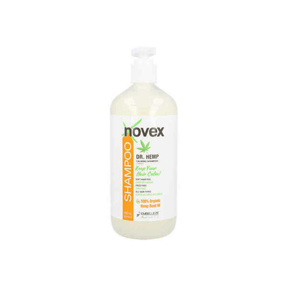 Shampoo Dr Hemp N7143 (500 ml) - Novex Maroc - Aylal Beauty