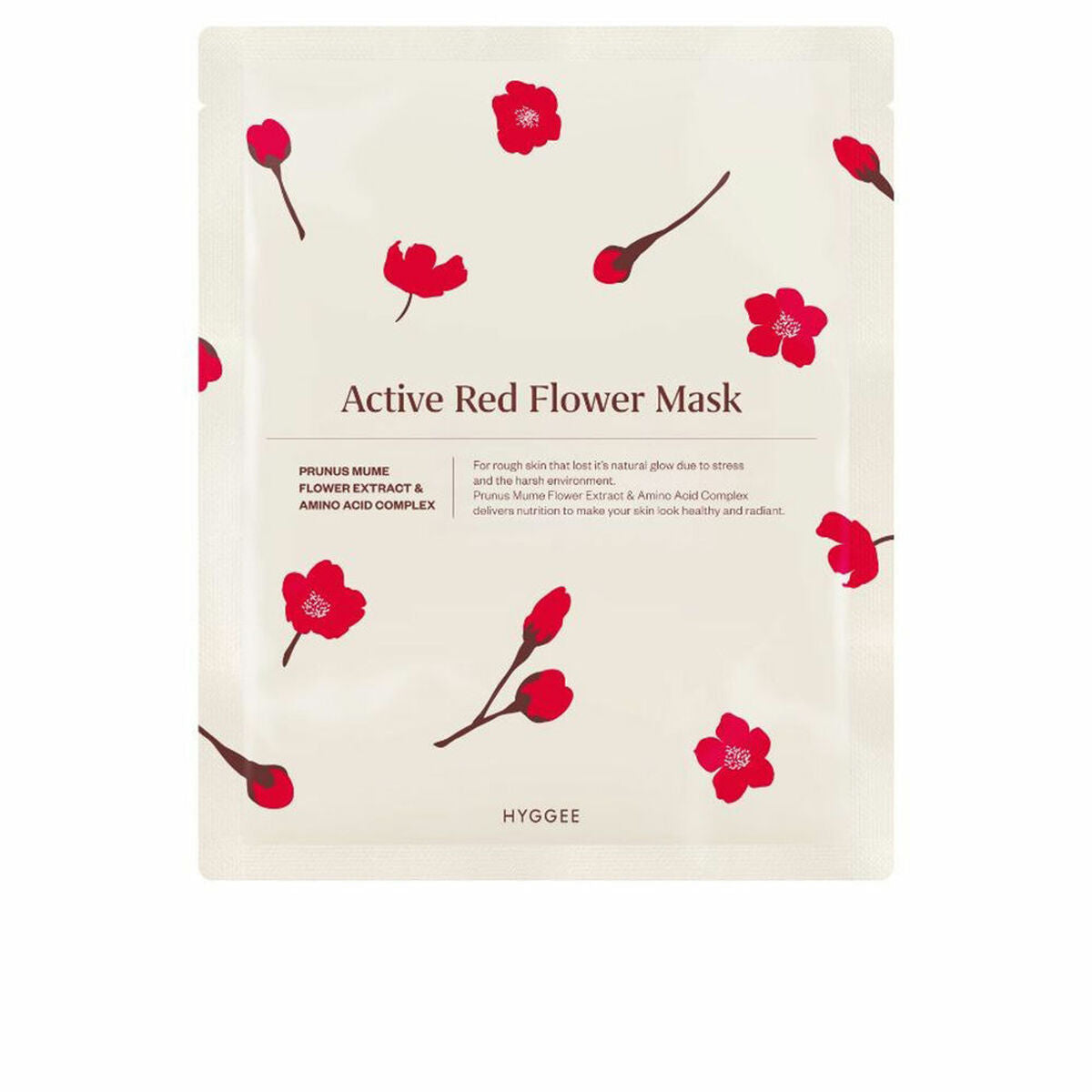 Facial Mask Active Red 35 ml - HYGGEE Maroc - Aylal Beauty