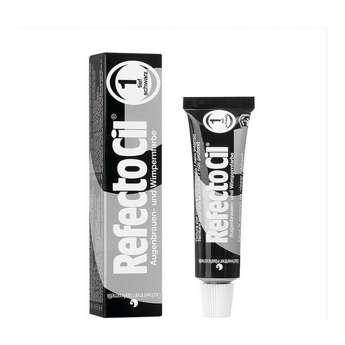 Eyelash Dye Eyelash And Eyebrow Tint Nº 1 15 ml (15 ml) - RefectoCil Maroc - Aylal Beauty