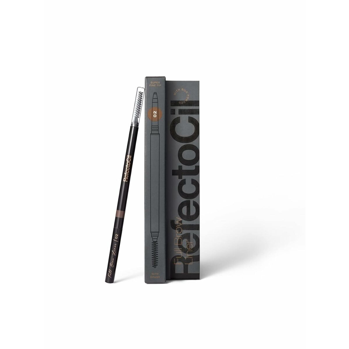 Eyebrow Pencil Nº 2 Medium brown - RefectoCil Maroc - Aylal Beauty