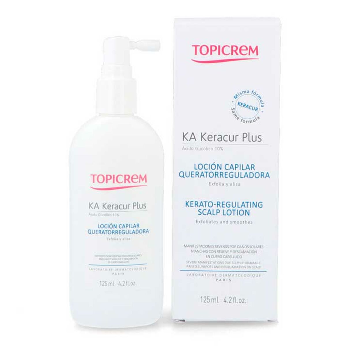 Hair Lotion Topicrem Exfoliant 125 ml - Topicrem Maroc - Aylal Beauty