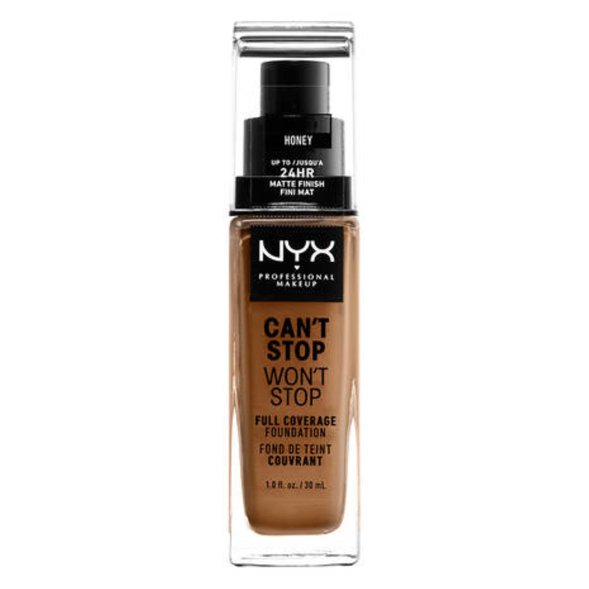 Crème Make-up Base Can't Stop Won't Stop honey (30 ml) - NYX Maroc - Aylal Beauty