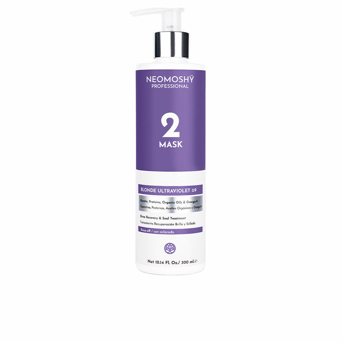 Colour Protector Cream Neomoshy Blonde Ultraviolet Ω9 (300 ml) - Neomoshy Maroc - Aylal Beauty