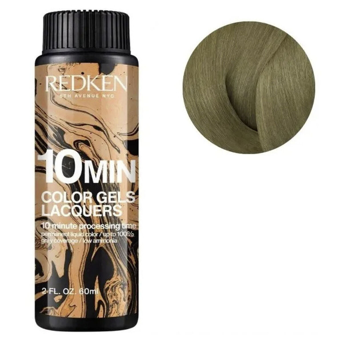 Permanent Dye Redken Color Gel Lacquers Nn 3 x 60 ml Nº 8NN Crème Brulee (3 Units) - Redken Maroc - Aylal Beauty
