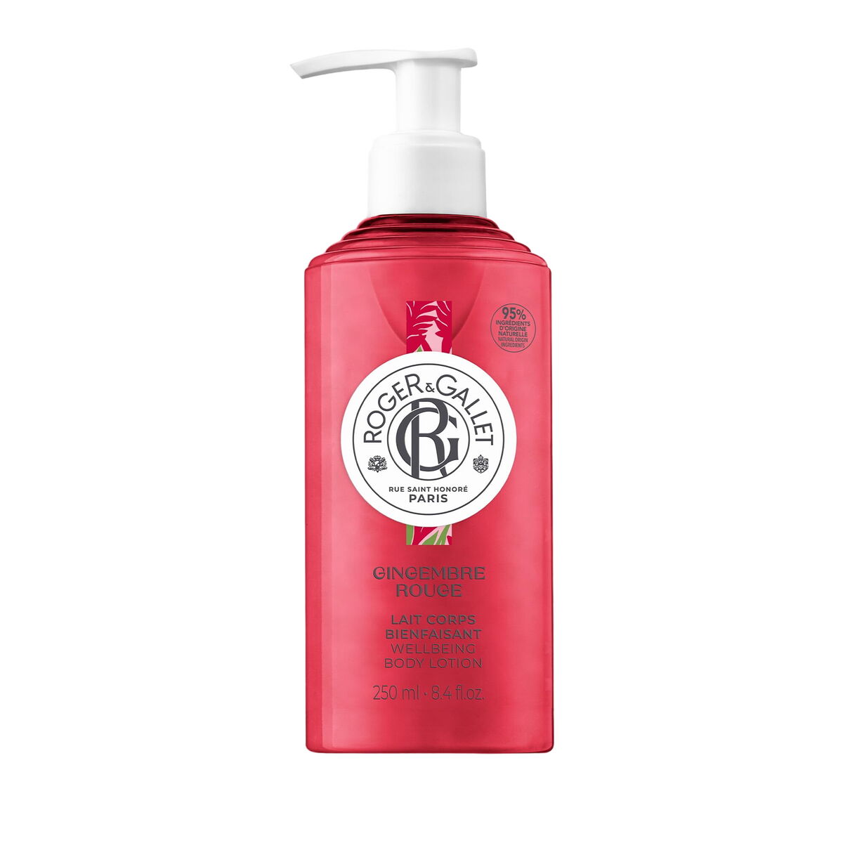 Body Cream Gingembre Rouge 250 ml - Roger & Gallet Maroc - Aylal Beauty