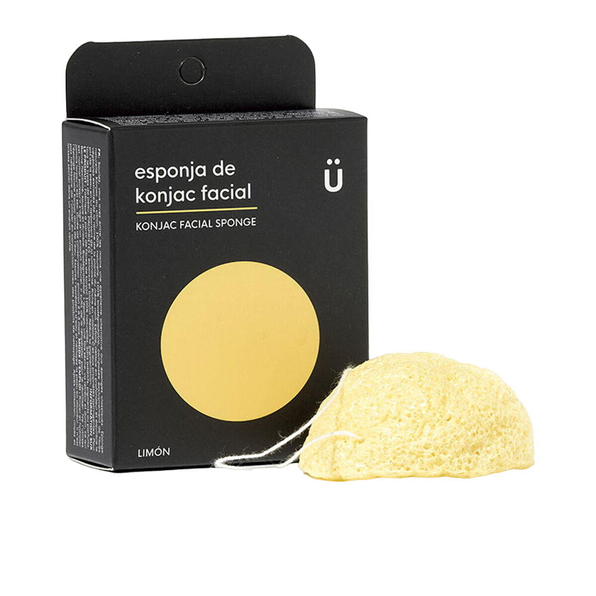 Face Sponge Naturbrush Konjac Lemon - Naturbrush Maroc - Aylal Beauty