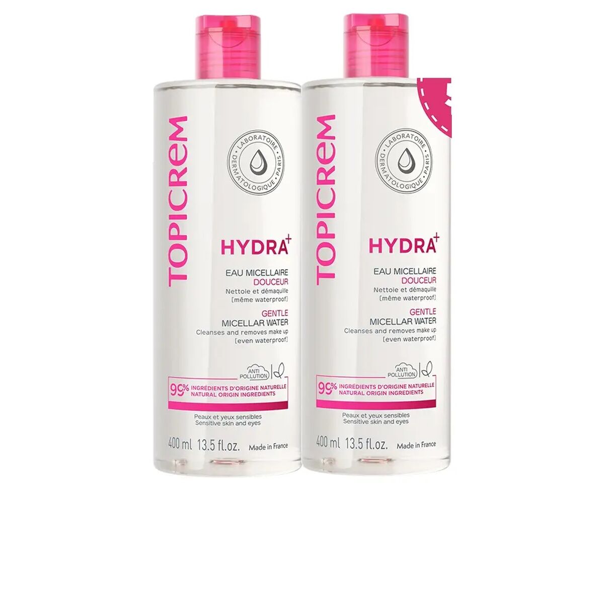 Facial Cleansing Gel Topicrem 400 ml - Topicrem Maroc - Aylal Beauty