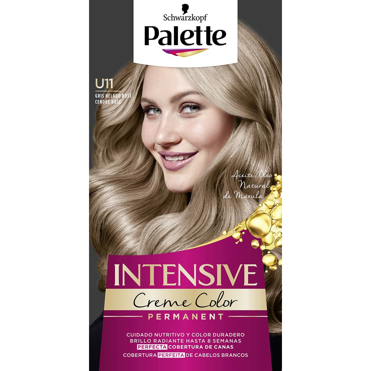 Permanent Dye Schwarzkopf Intensive Pink/Grey U11 (1 Unit) - Schwarzkopf Maroc - Aylal Beauty