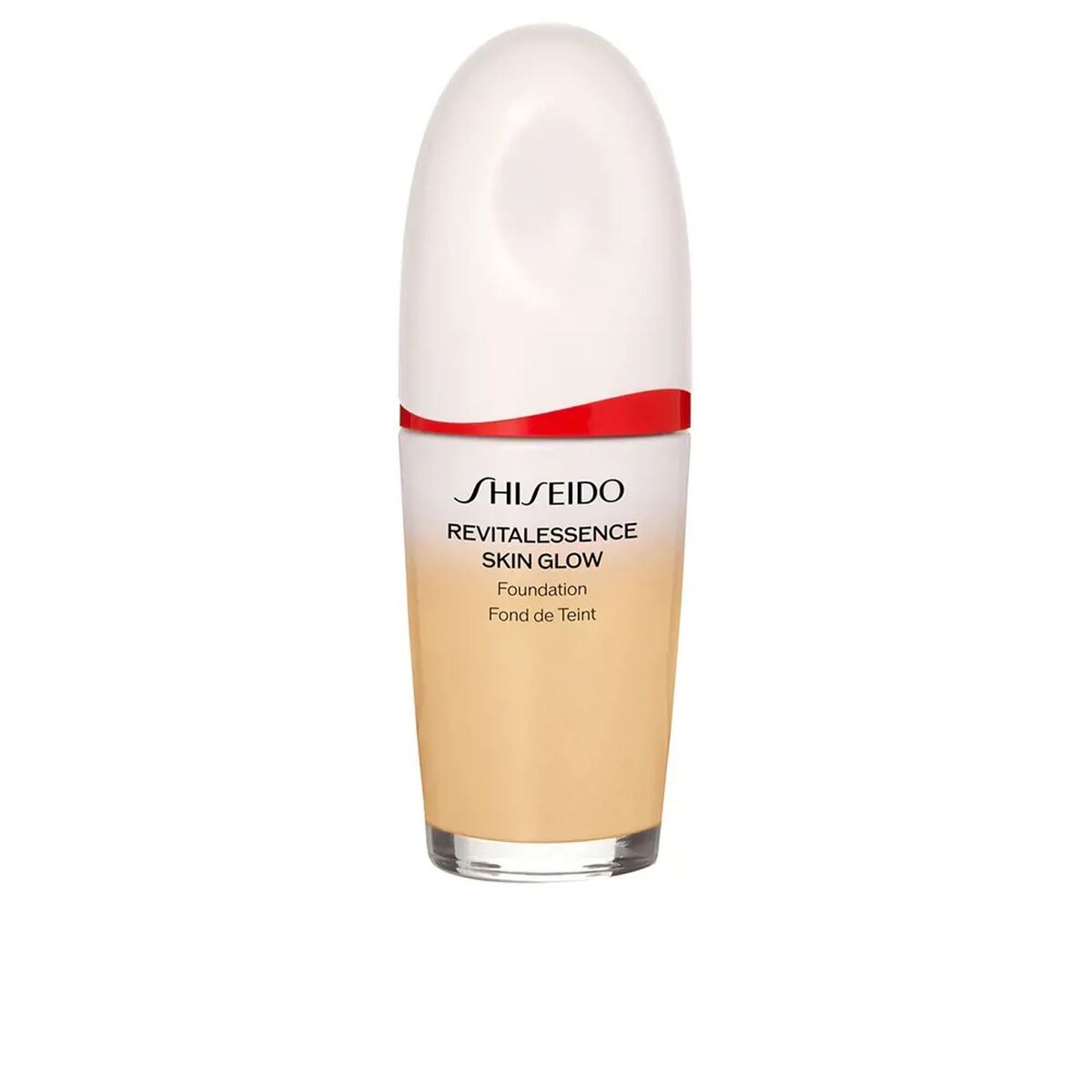 Liquid Make Up Base Revitalessence Skin Glow Nº 250 30 ml - Shiseido Maroc - Aylal Beauty