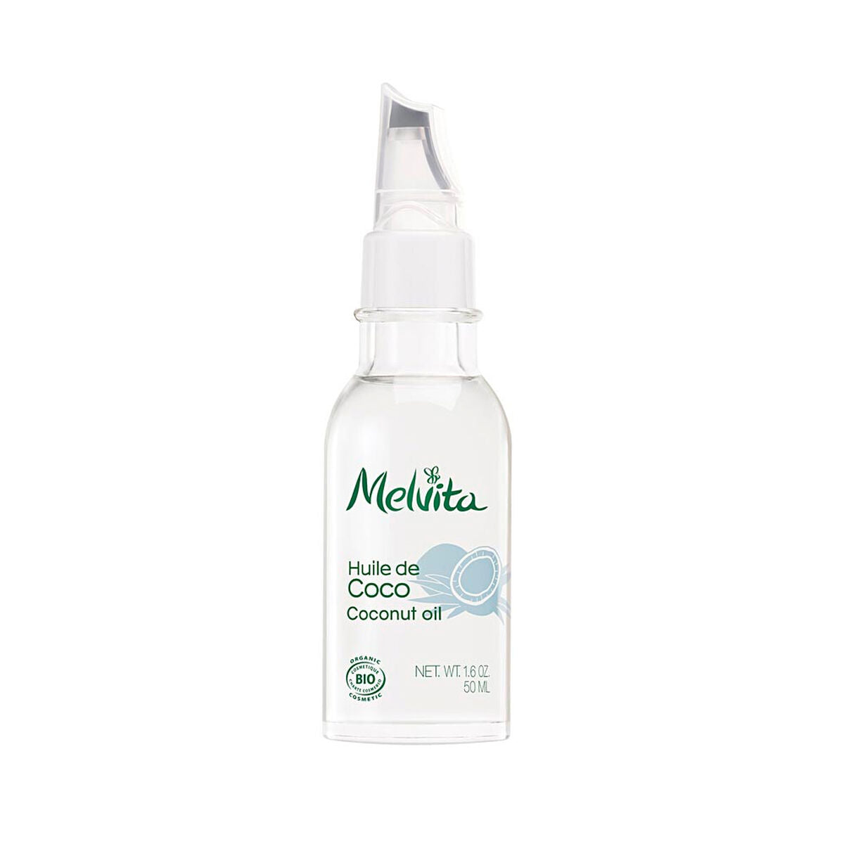 Coconut oil (50 ml) - Melvita Maroc - Aylal Beauty