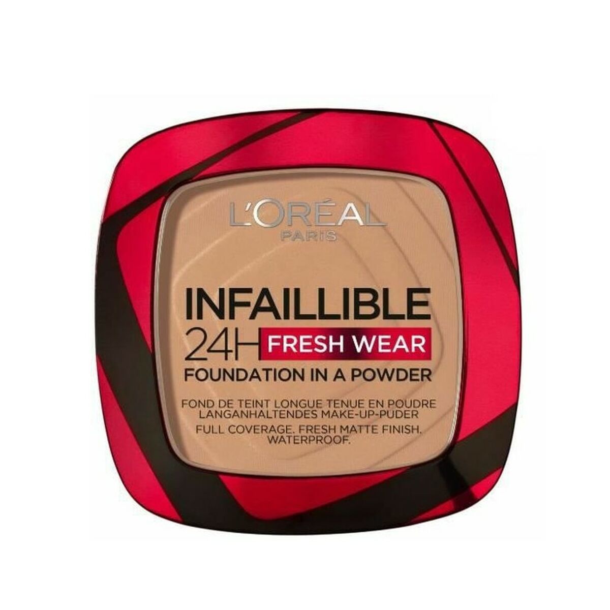 Powder Make-up Base Infaillible Fresh Wear Nº 120 (9 g) - L'Oreal Make Up Maroc - Aylal Beauty