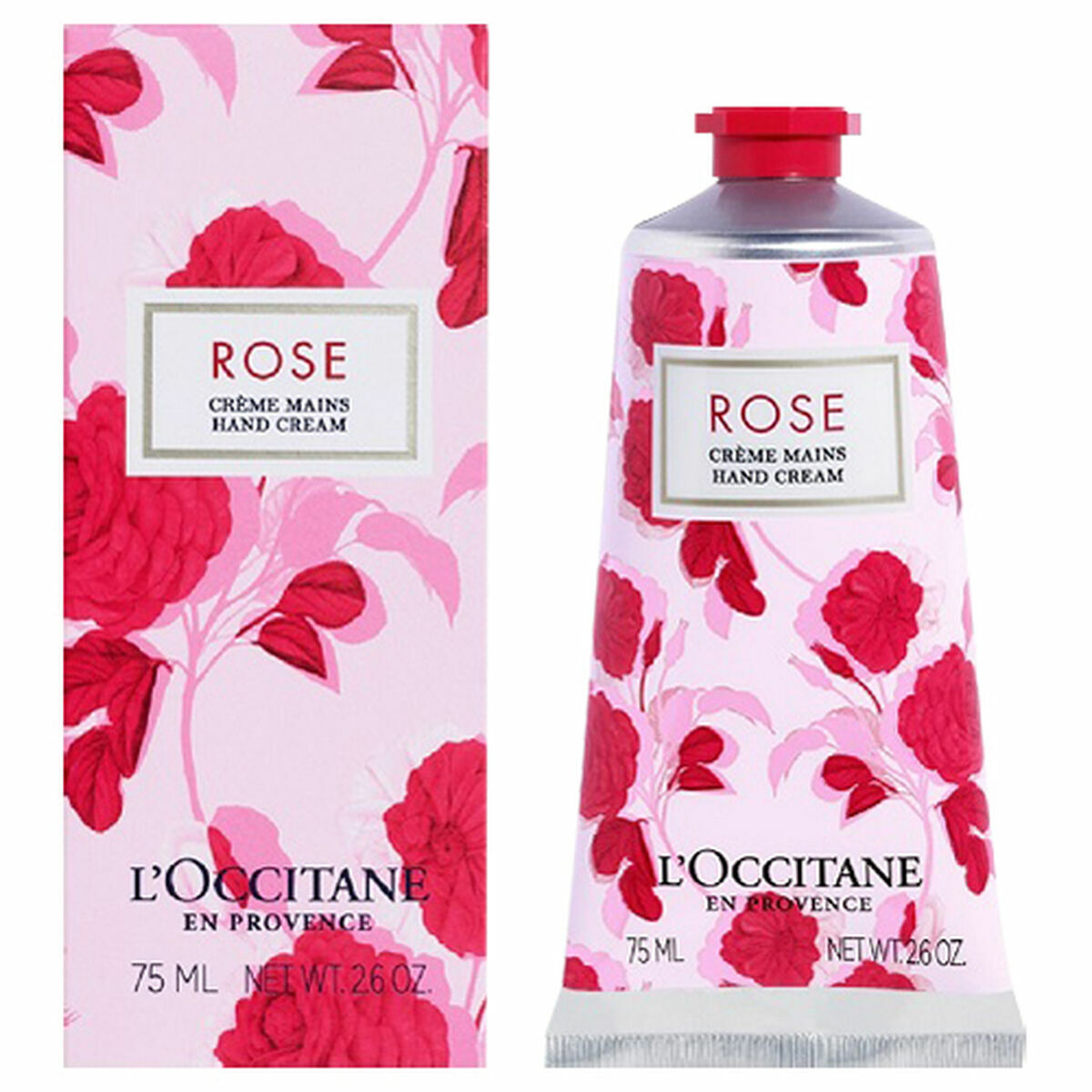 Hand Cream L'Occitane En Provence Rose 75 ml - L'Occitane En Provence Maroc - Aylal Beauty