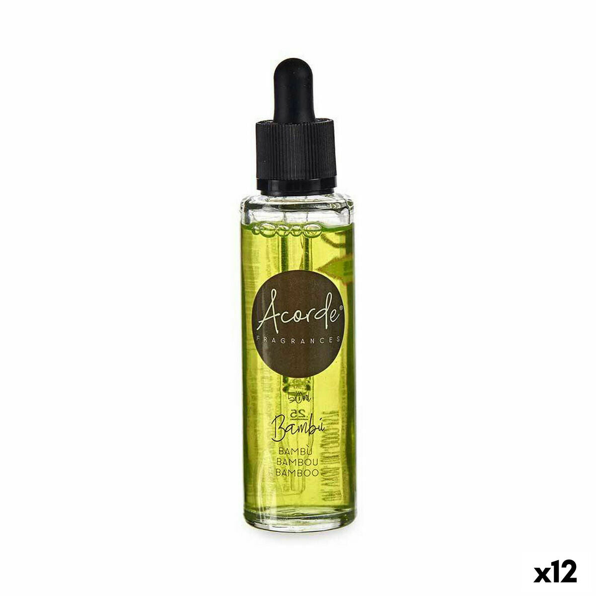 Water soluble essence Bamboo 50 ml (12 Units) | Acorde | Aylal Beauty
