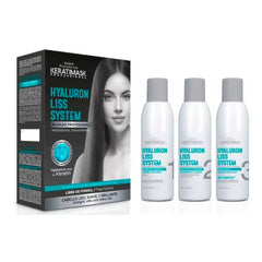 Professional Straightening Set Keratimask Professional Kit 3 Pieces - Be Natural Maroc - Aylal Beauty