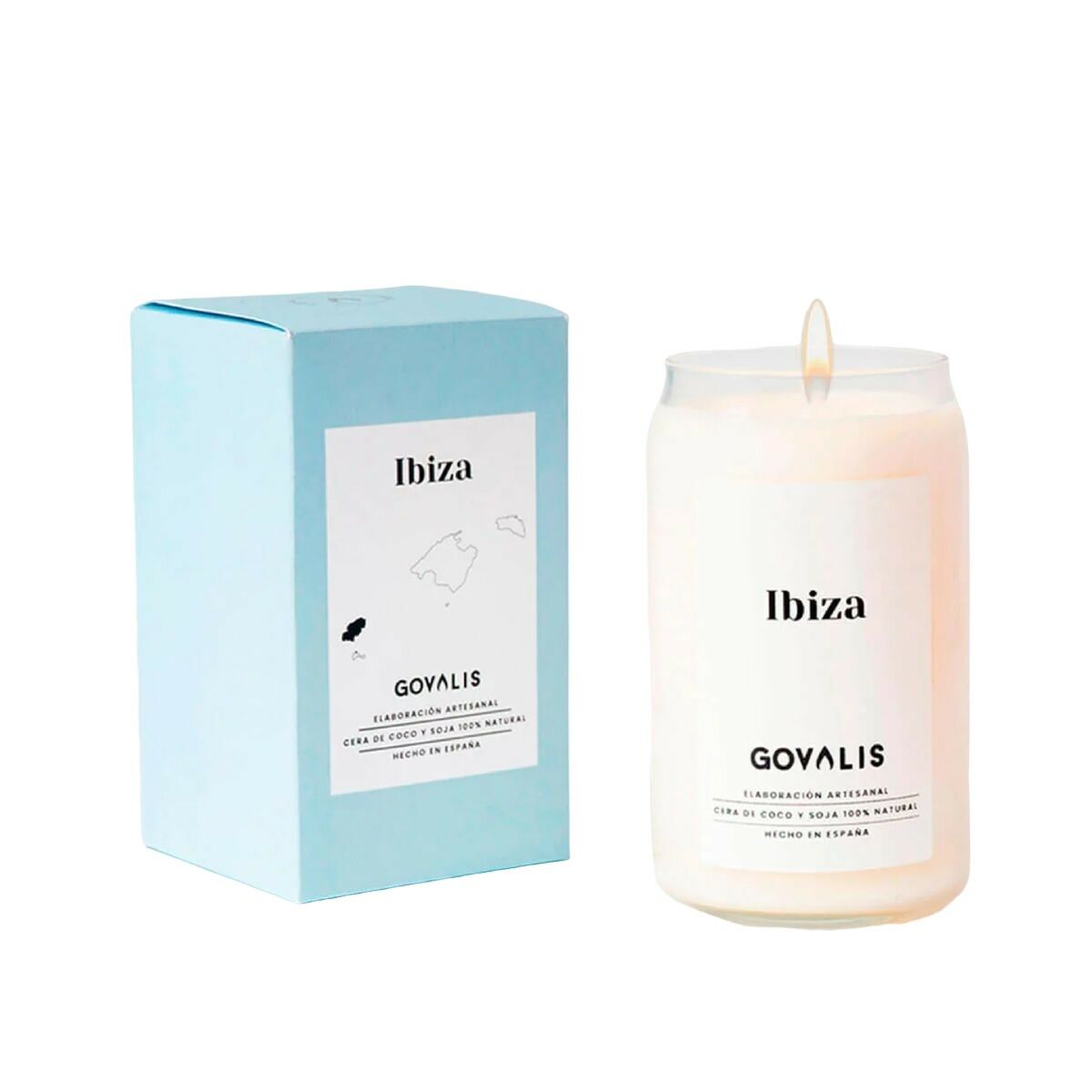 Scented Candle Ibiza (500 g) - GOVALIS Maroc - Aylal Beauty