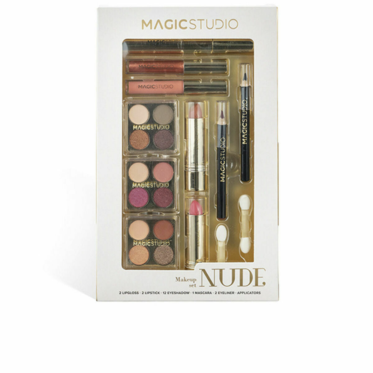 Make-Up Set Nude 12 Pieces - IDC Institute Maroc - Aylal Beauty