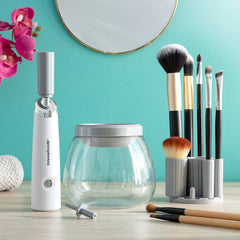 Automatic Make-up Brush Cleaner and Dryer Maklin - InnovaGoods Maroc - Aylal Beauty