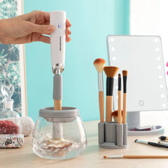 Automatic Make-up Brush Cleaner and Dryer Maklin - InnovaGoods Maroc - Aylal Beauty