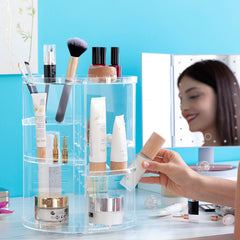 Rotating Make-up Organiser Rolkup - InnovaGoods Maroc - Aylal Beauty